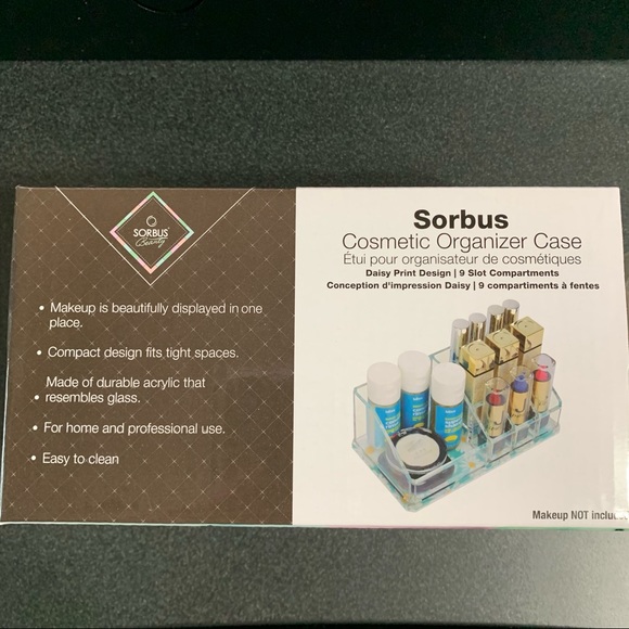 Sorbus Mini Organizer with 9 Slots - Daisy Print - Picture 4 of 8